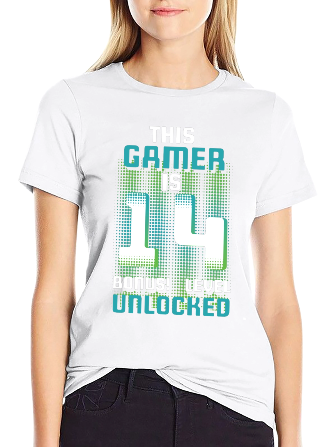 Gamer Level 14 Unlocked T-Shirt