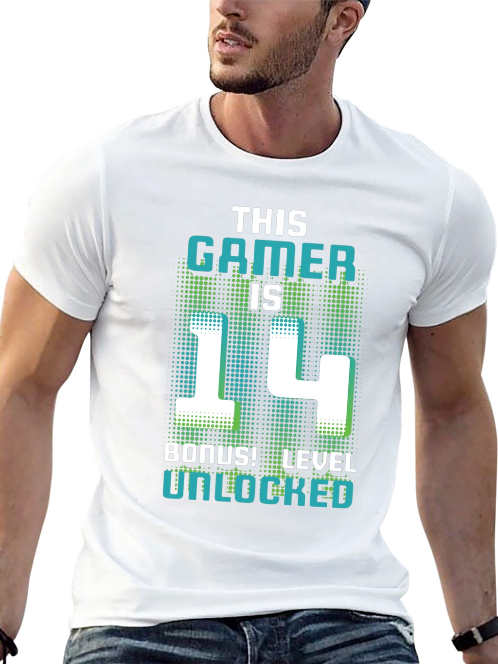 Gamer Level 14 Unlocked T-Shirt