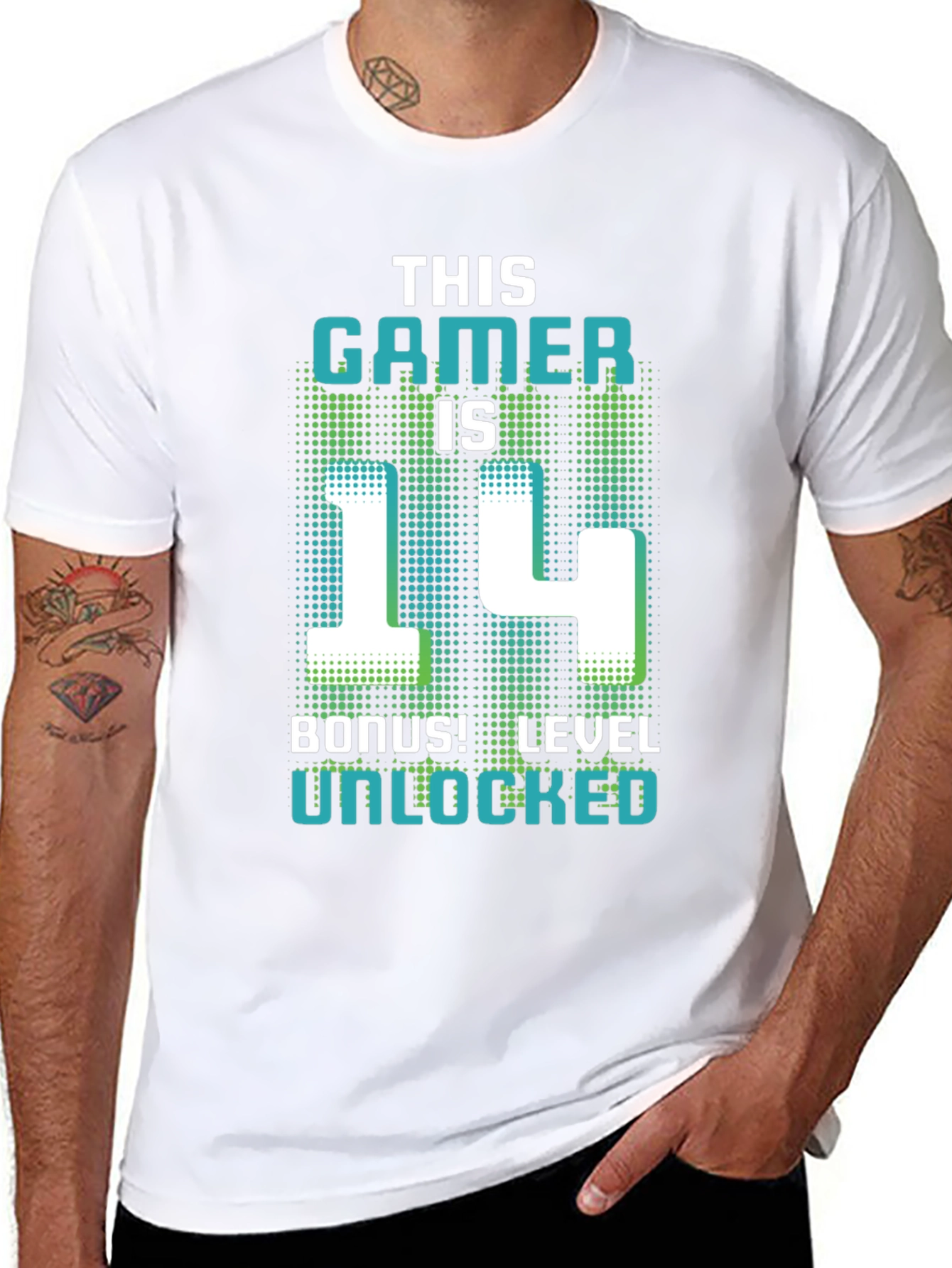 Gamer Level 14 Unlocked T-Shirt