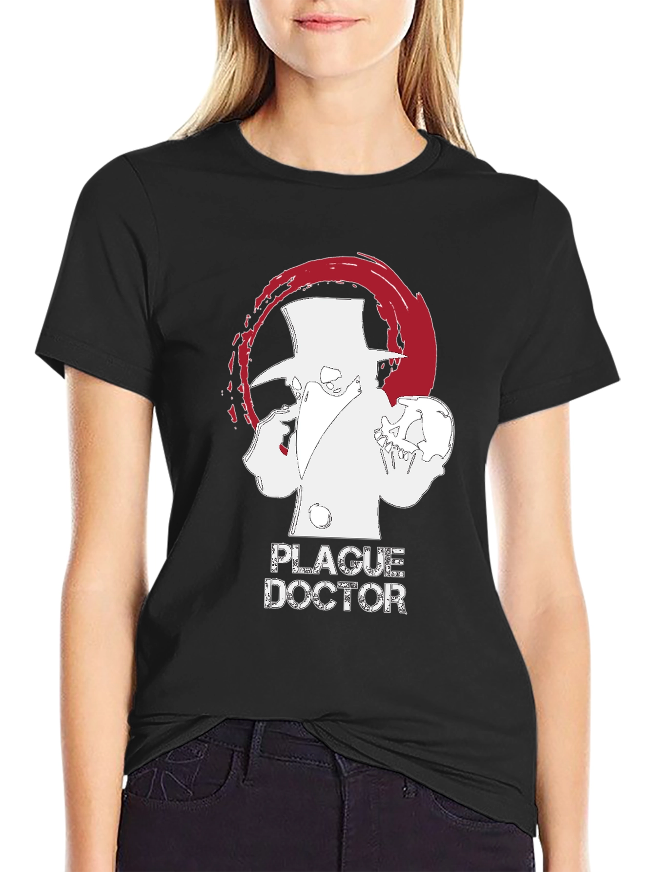 Plague Doctor T-Shirt - Unique Graphic Tee