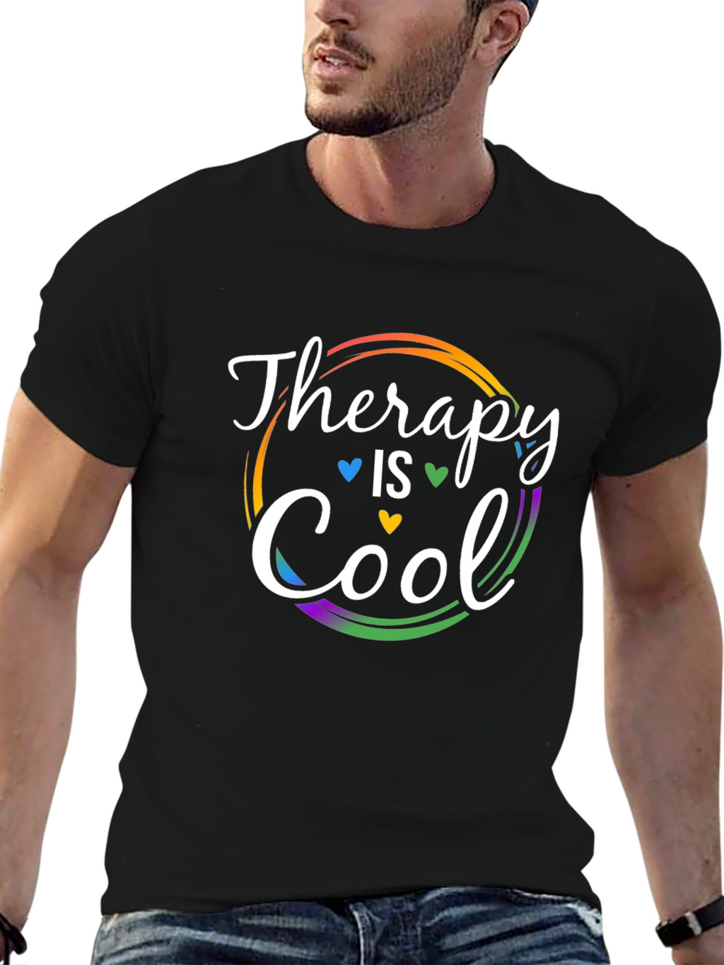 Therapy is Cool T-Shirt LGBTQ+ Pride