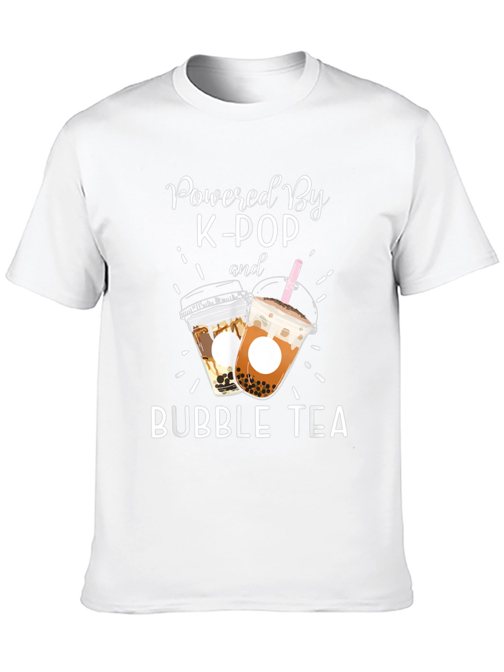 K-POP and Bubble Tea T-Shirt
