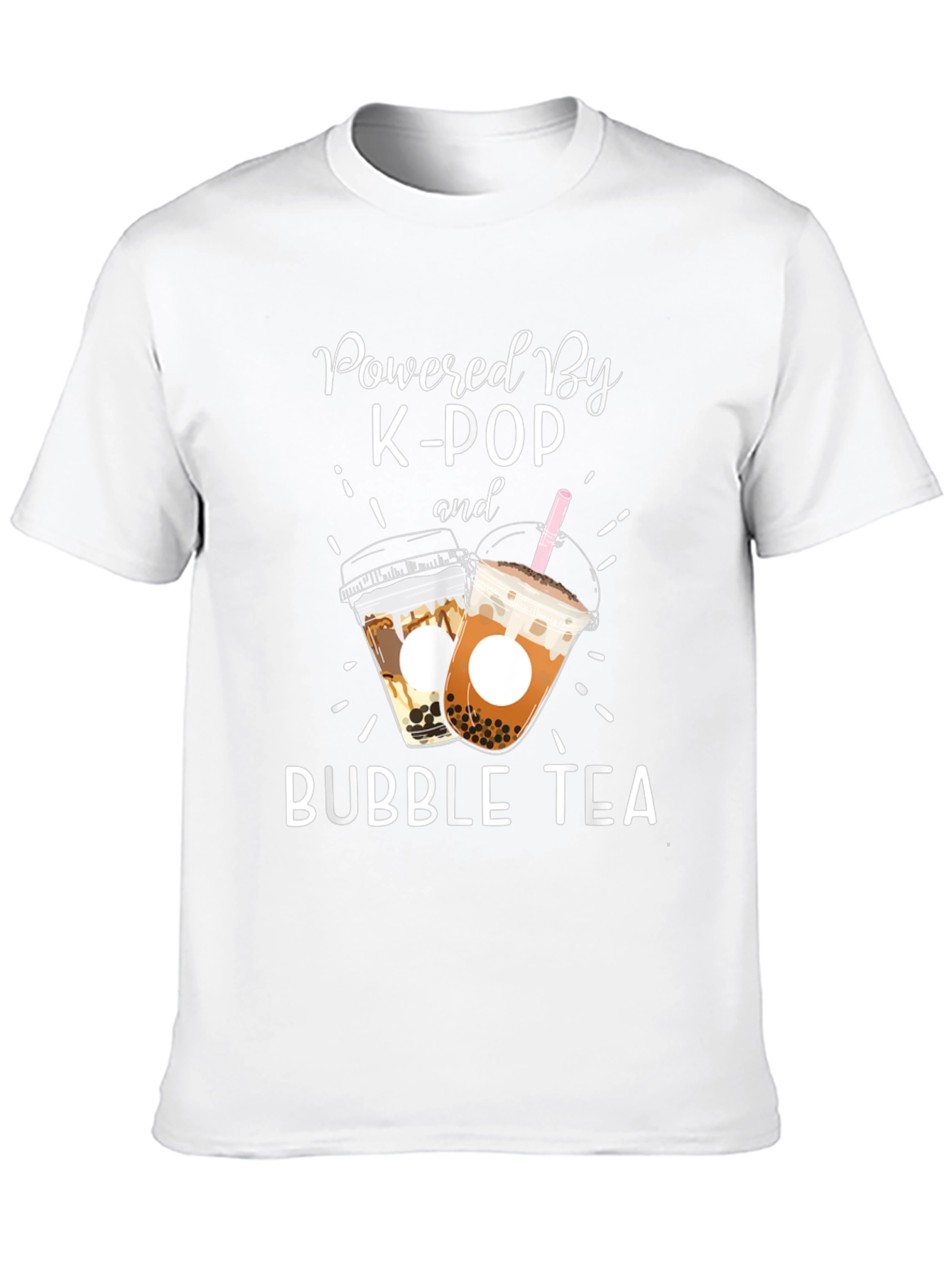 K-POP and Bubble Tea T-Shirt