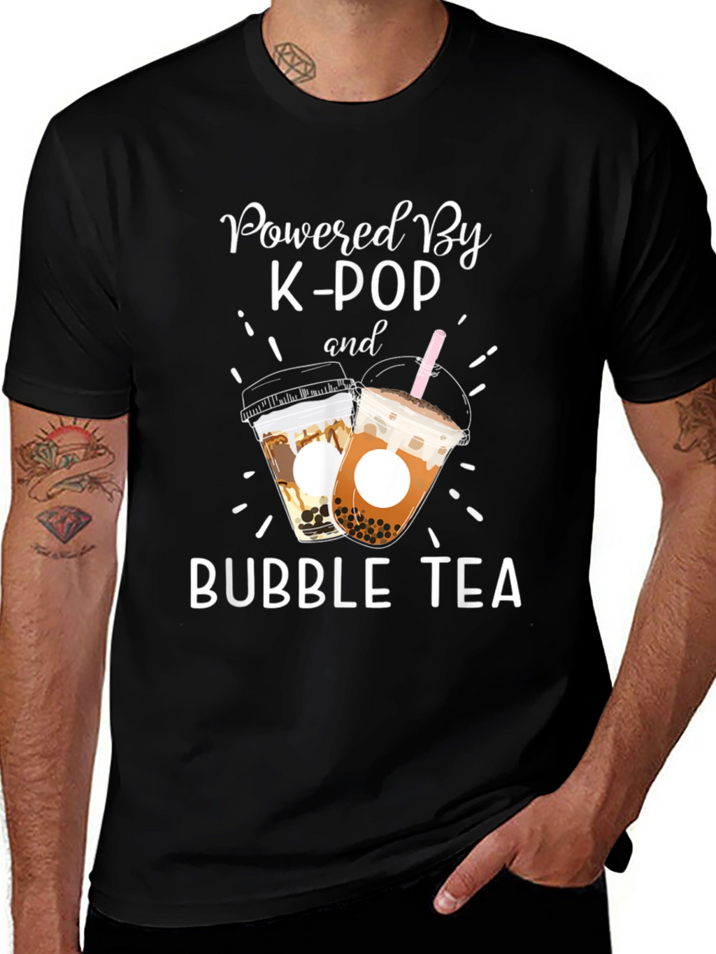 K-POP and Bubble Tea T-Shirt