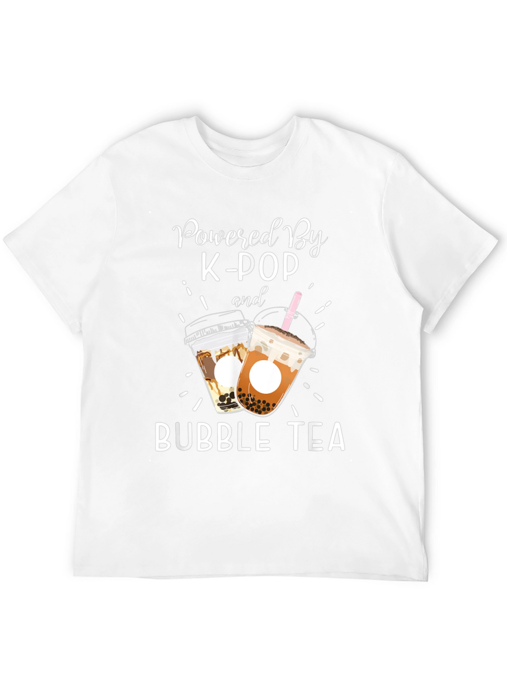 K-POP and Bubble Tea T-Shirt