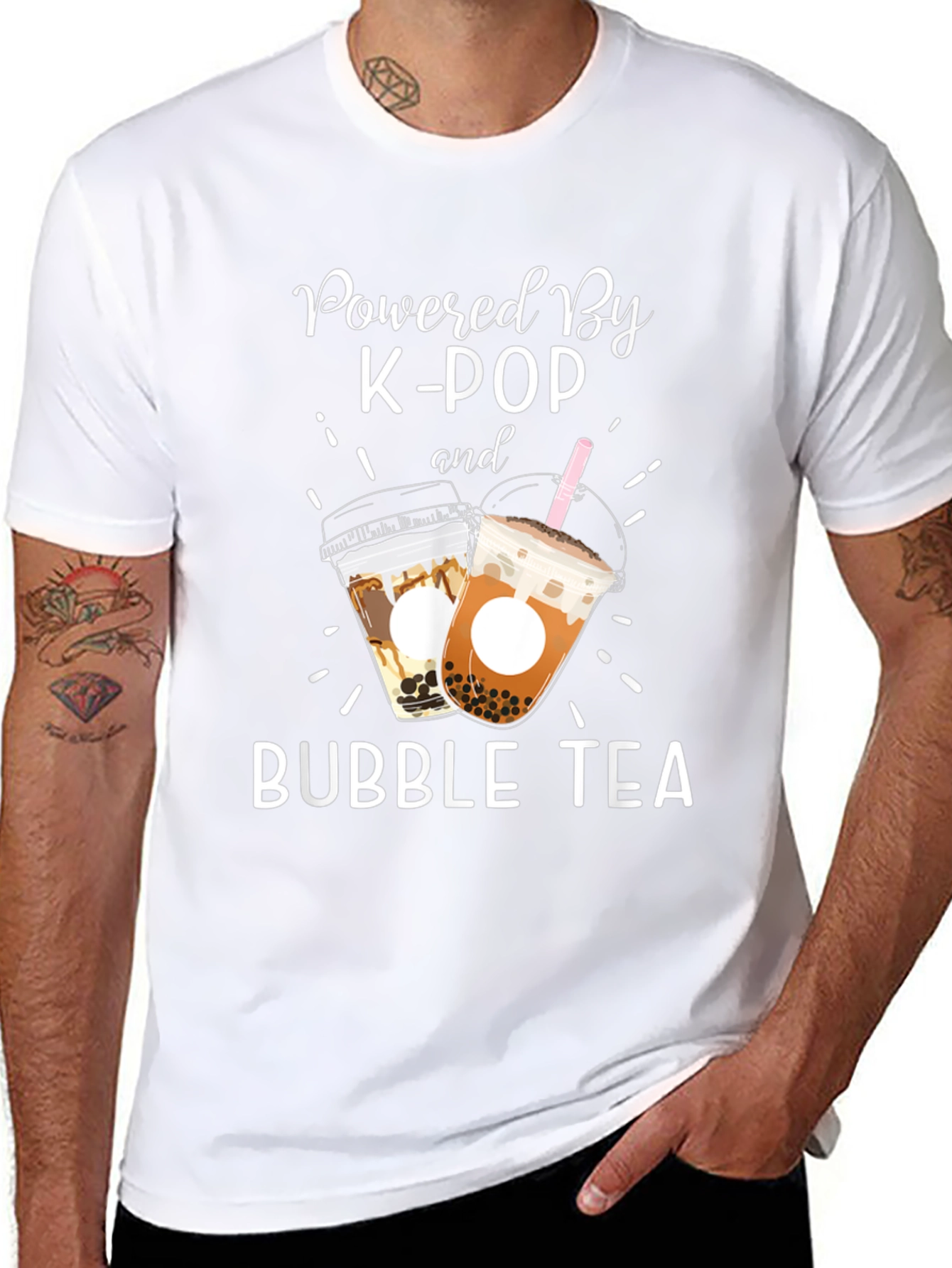 K-POP and Bubble Tea T-Shirt