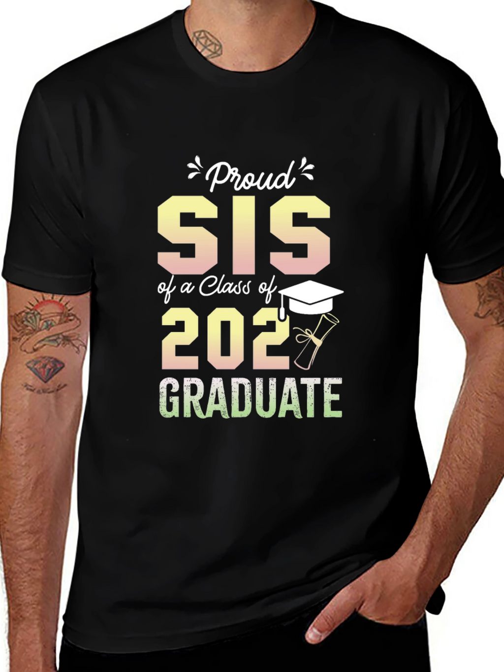 Proud Sis of a 2022 Graduate T-Shirt