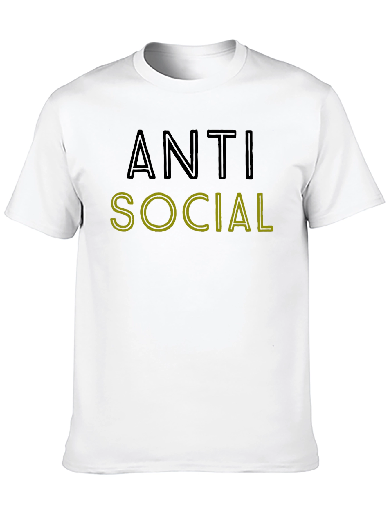 Anti Social T-Shirt - Bold Graphic Tee