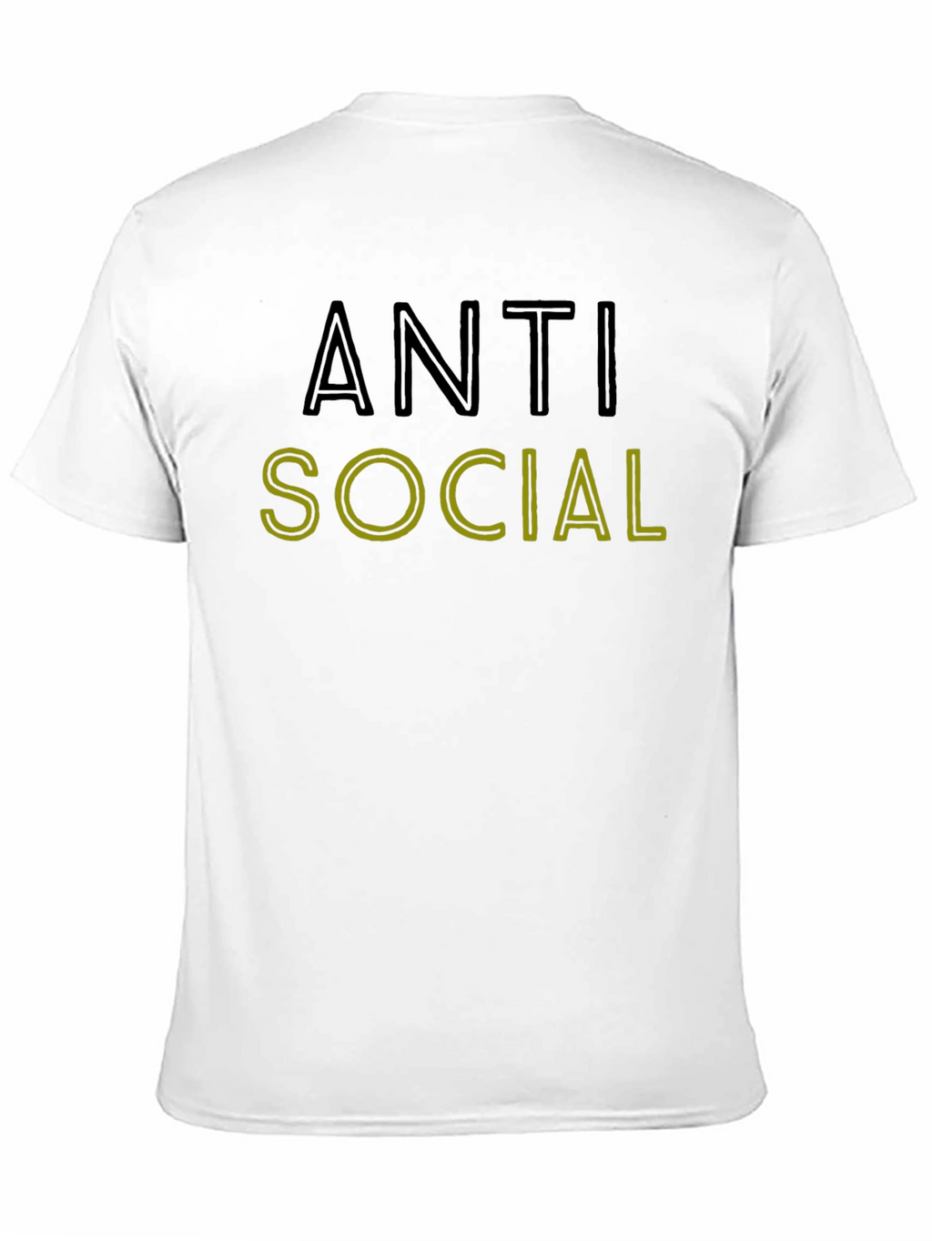 Anti Social T-Shirt - Bold Graphic Tee