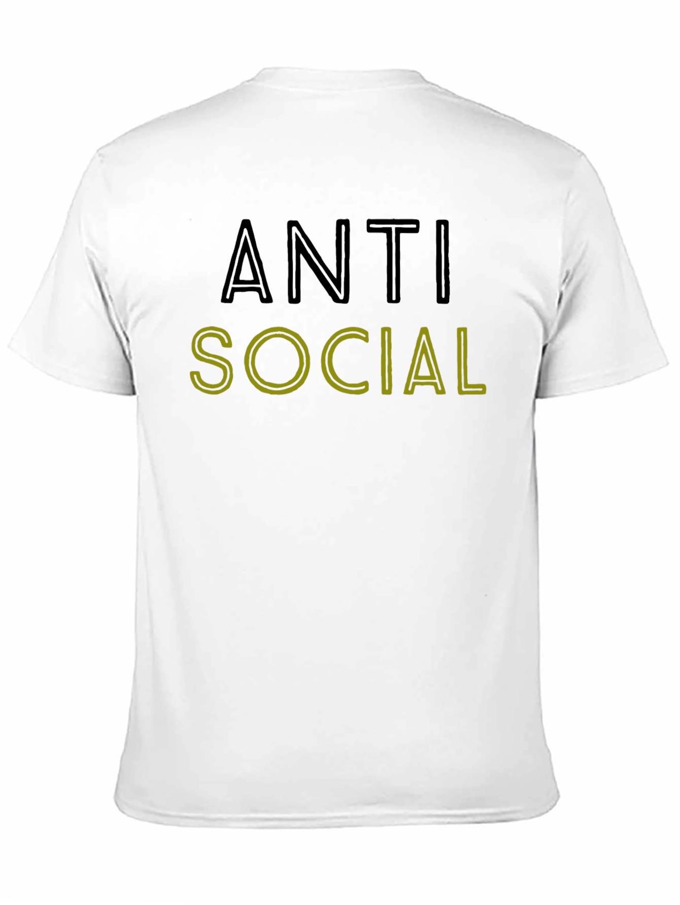Anti Social T-Shirt - Bold Graphic Tee