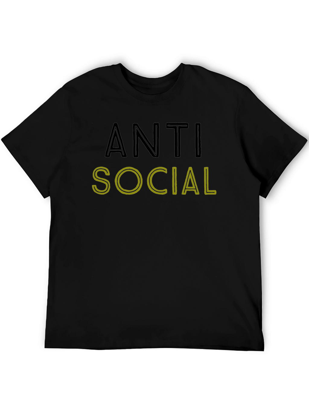Anti Social T-Shirt - Bold Graphic Tee