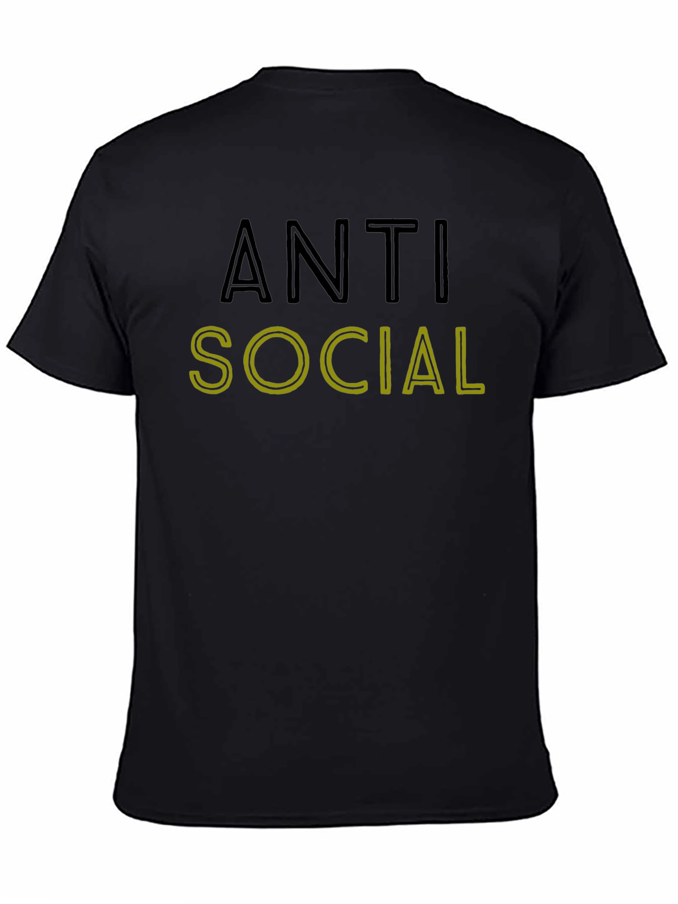 Anti Social T-Shirt - Bold Graphic Tee