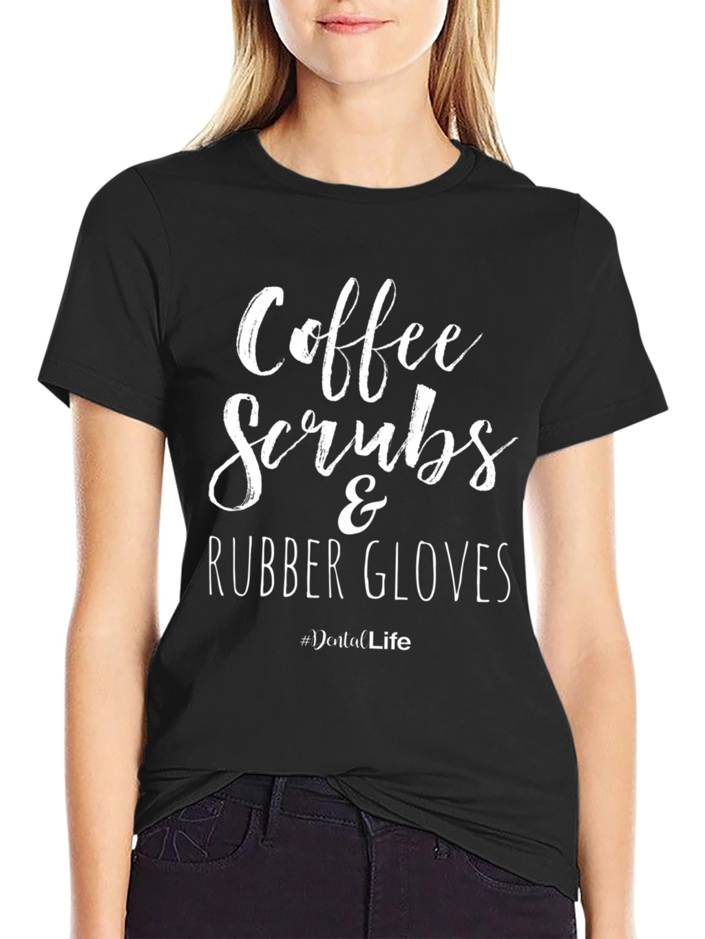 Coffee Scrubs Rubber Gloves T-Shirt