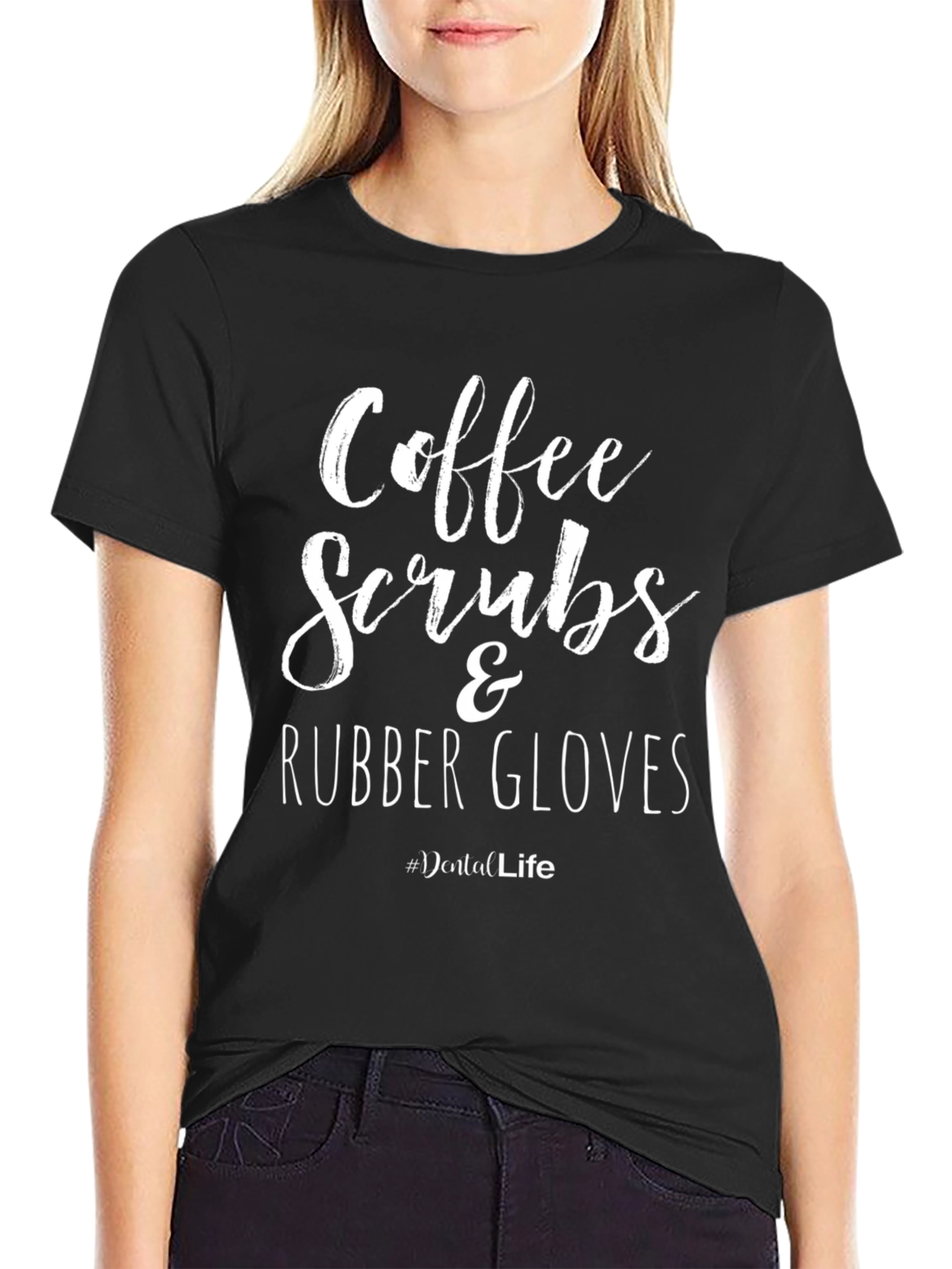 Coffee Scrubs Rubber Gloves T-Shirt