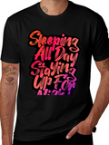 Sleeping All Day Staying Up All Night T-Shirt
