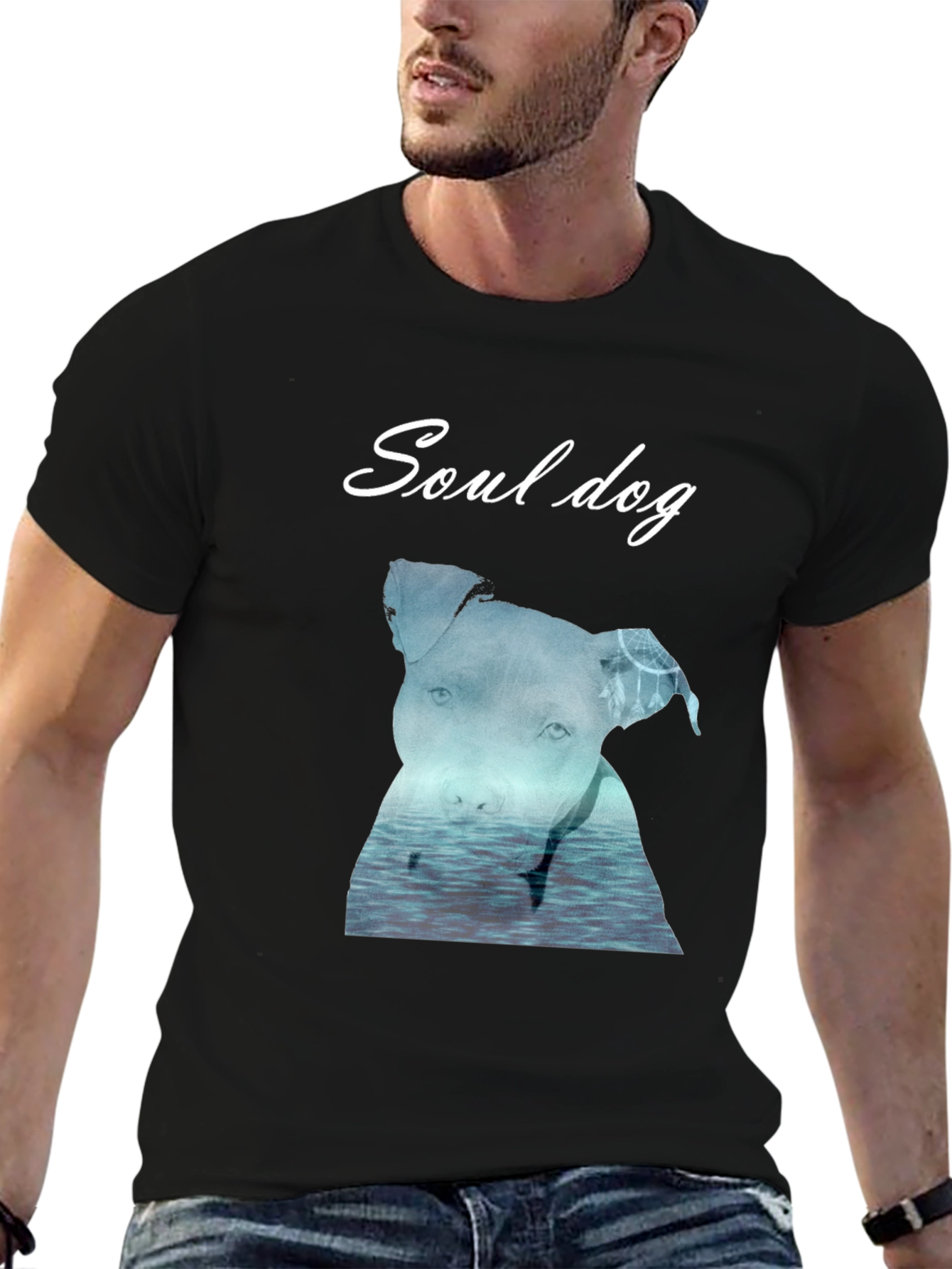 Soul Dog Graphic Tee - Comfortable Cotton Blend