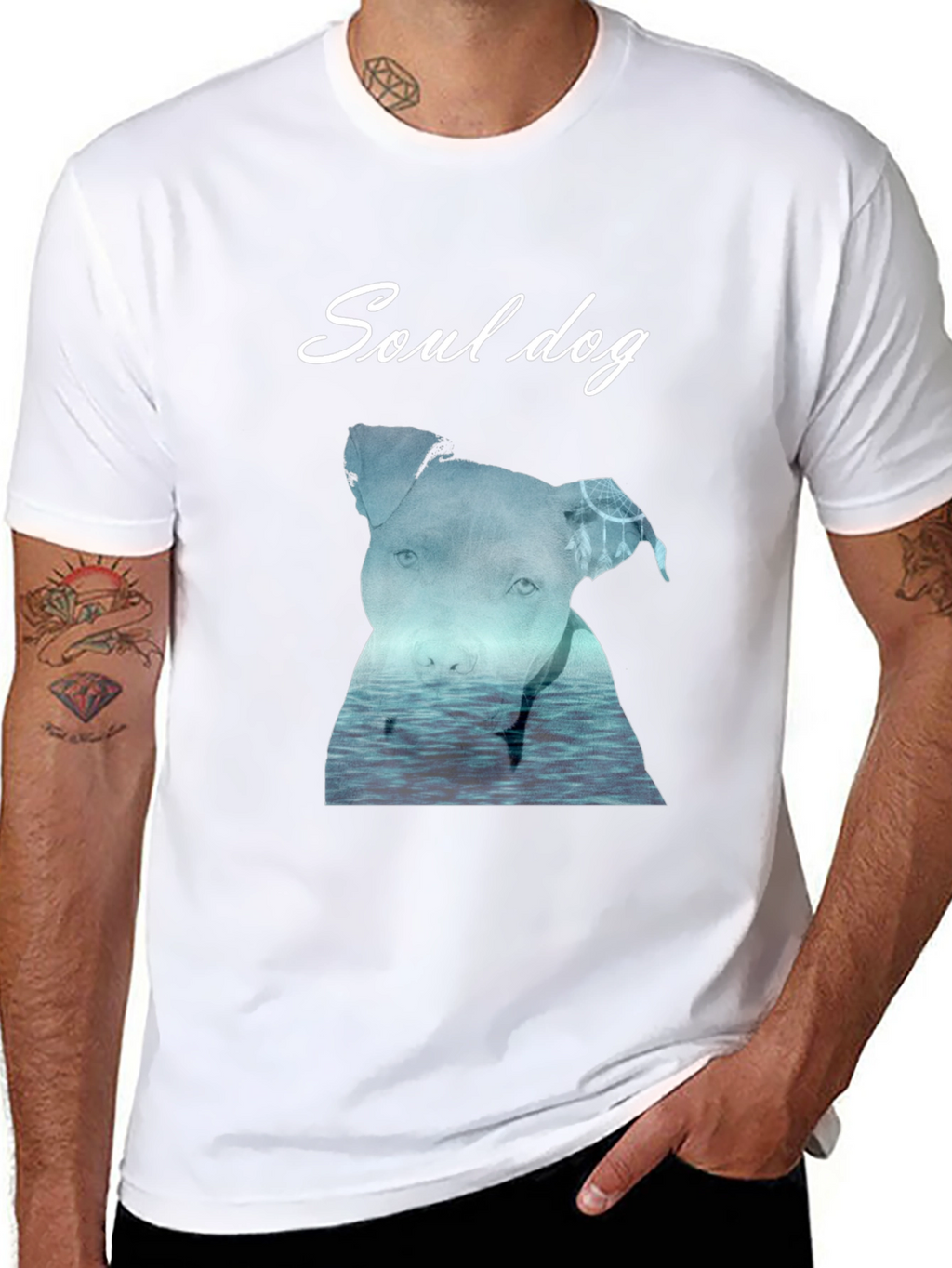 Soul Dog Graphic Tee - Comfortable Cotton Blend