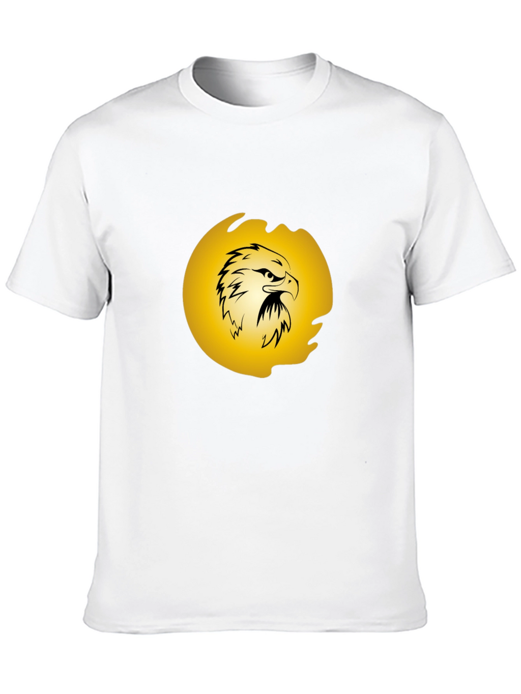Eagle Graphic Print Tee - Black
