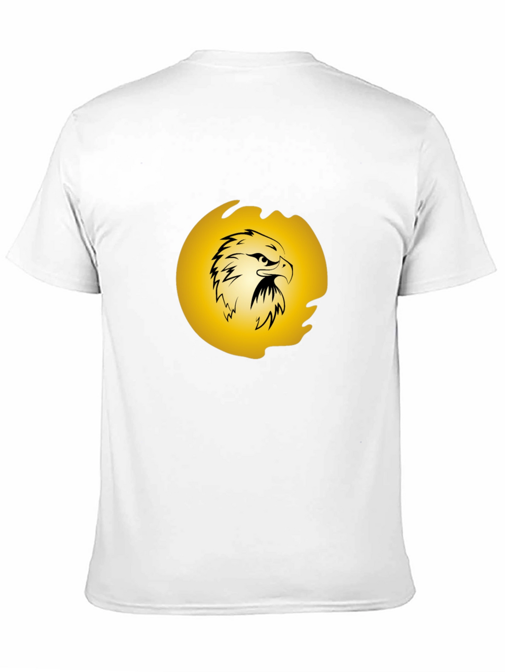 Eagle Graphic Print Tee - Black
