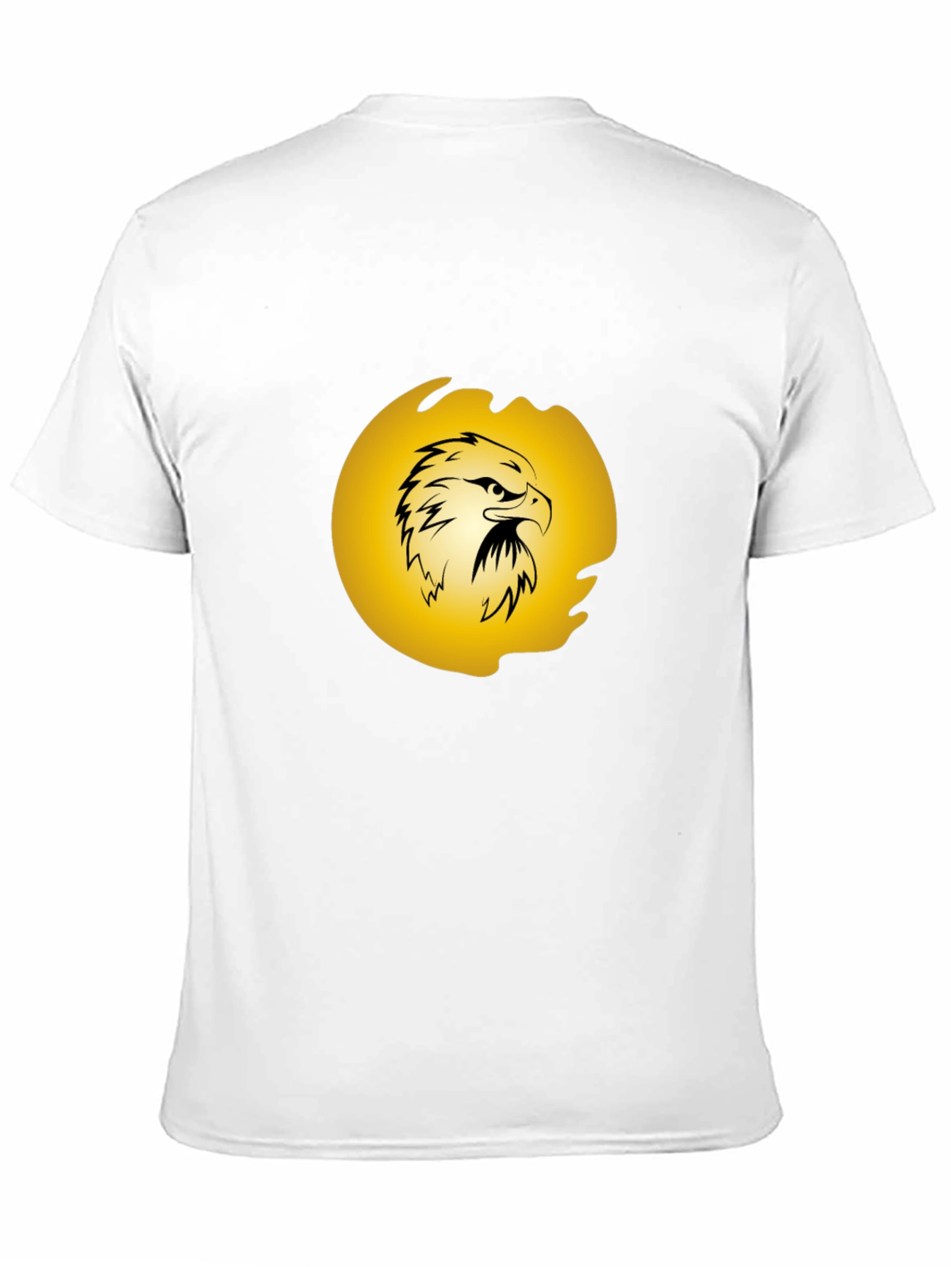 Eagle Graphic Print Tee - Black