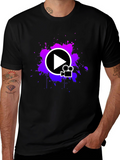 Vibrant Media Playback T-Shirt