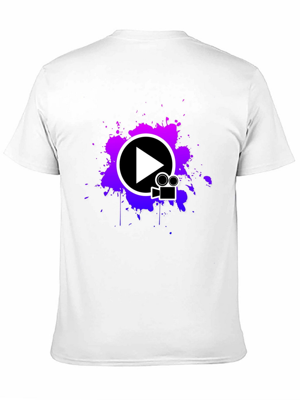 Vibrant Media Playback T-Shirt