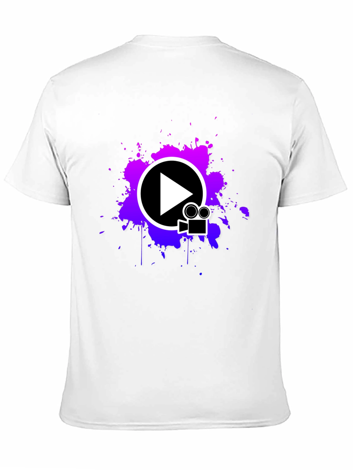 Vibrant Media Playback T-Shirt