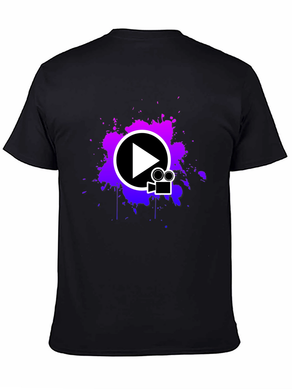 Vibrant Media Playback T-Shirt