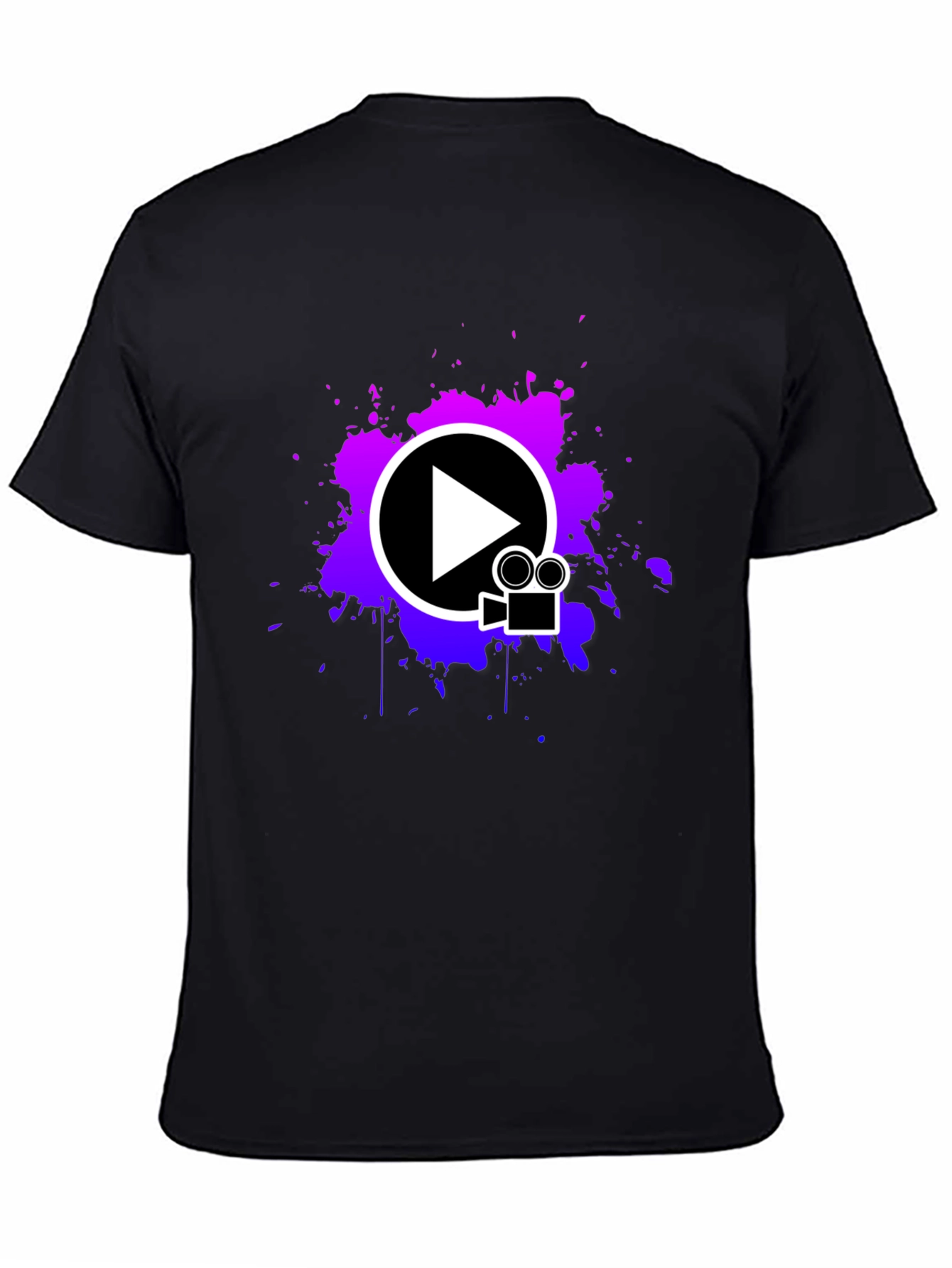 Vibrant Media Playback T-Shirt