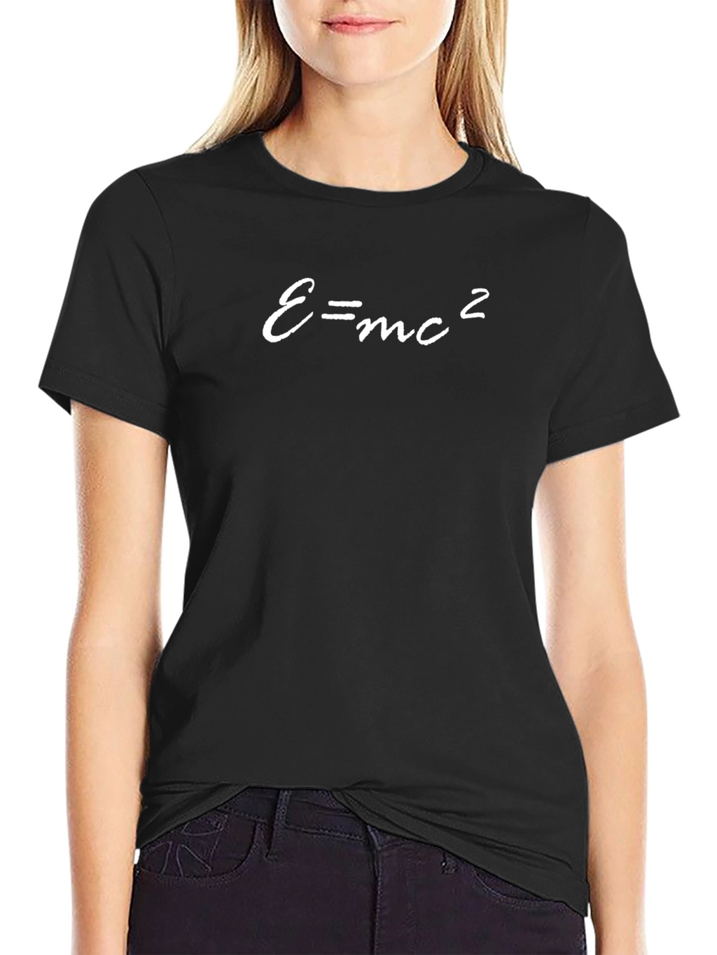 E=mc² Formula Black T-Shirt