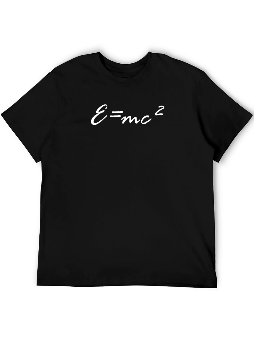E=mc² Formula Black T-Shirt