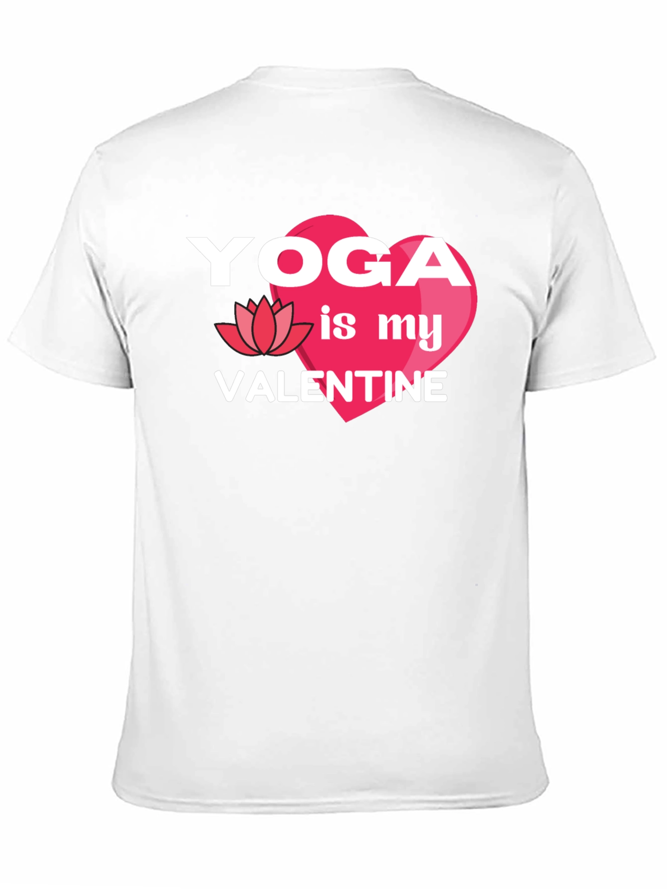 Yoga is My Valentine Graphic T-Shirt