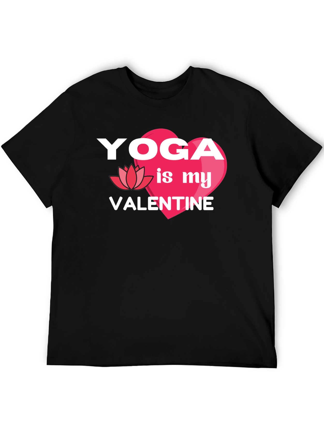 Yoga is My Valentine Graphic T-Shirt