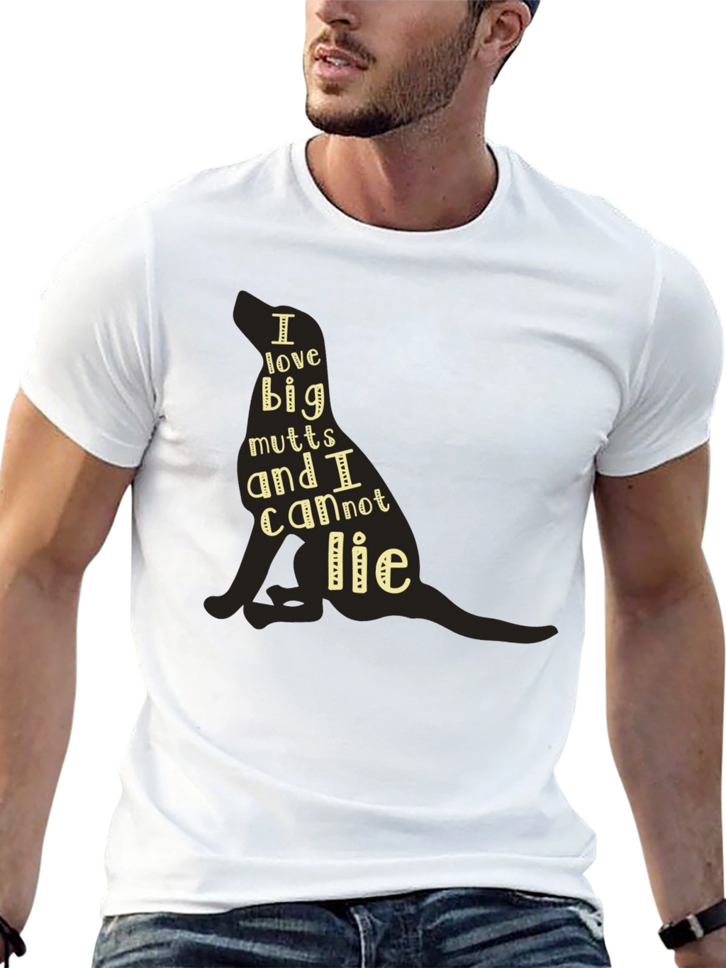 I Love Big Mutts Graphic Tee