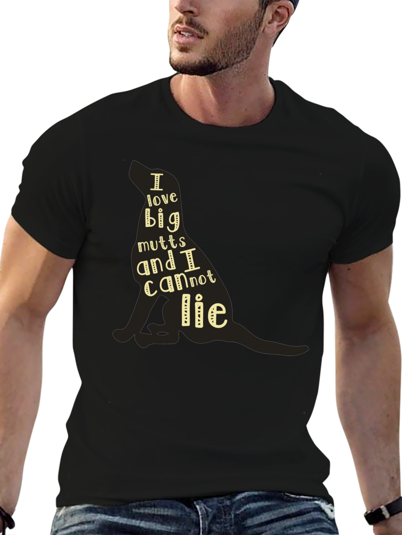 I Love Big Mutts Graphic Tee