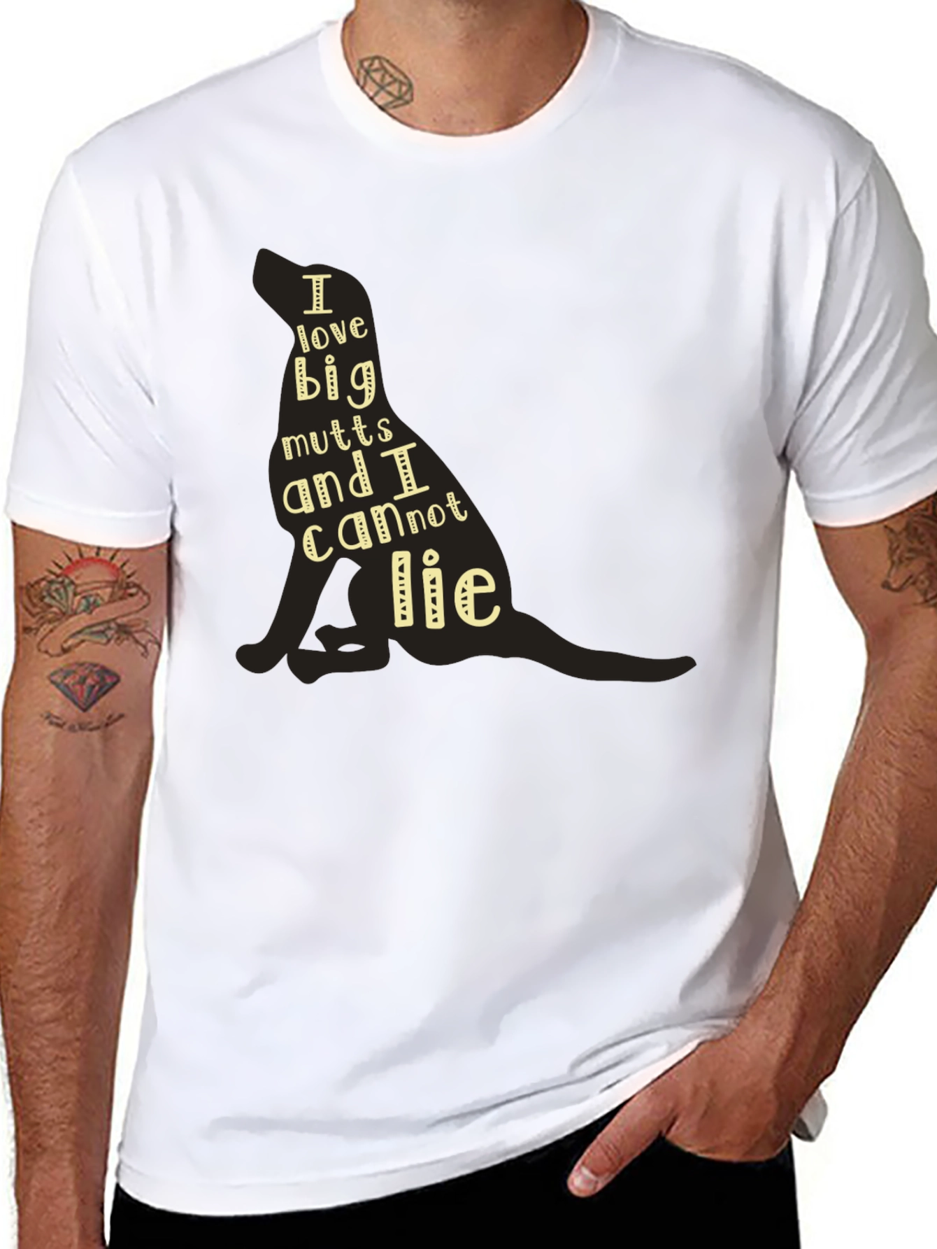 I Love Big Mutts Graphic Tee