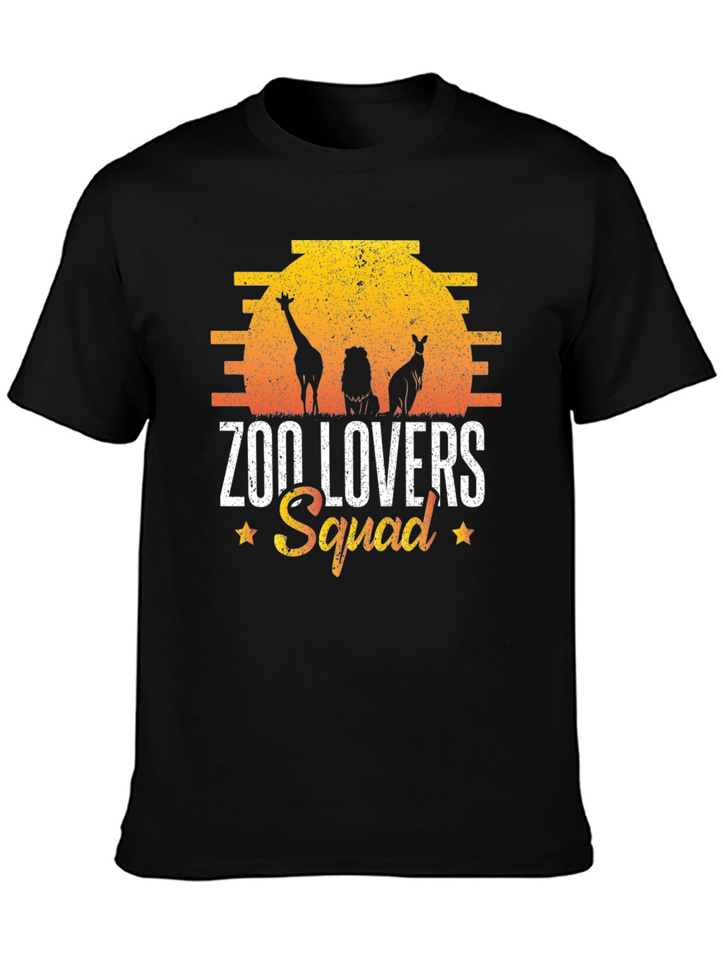 Zoo Lovers Squad Graphic T-Shirt