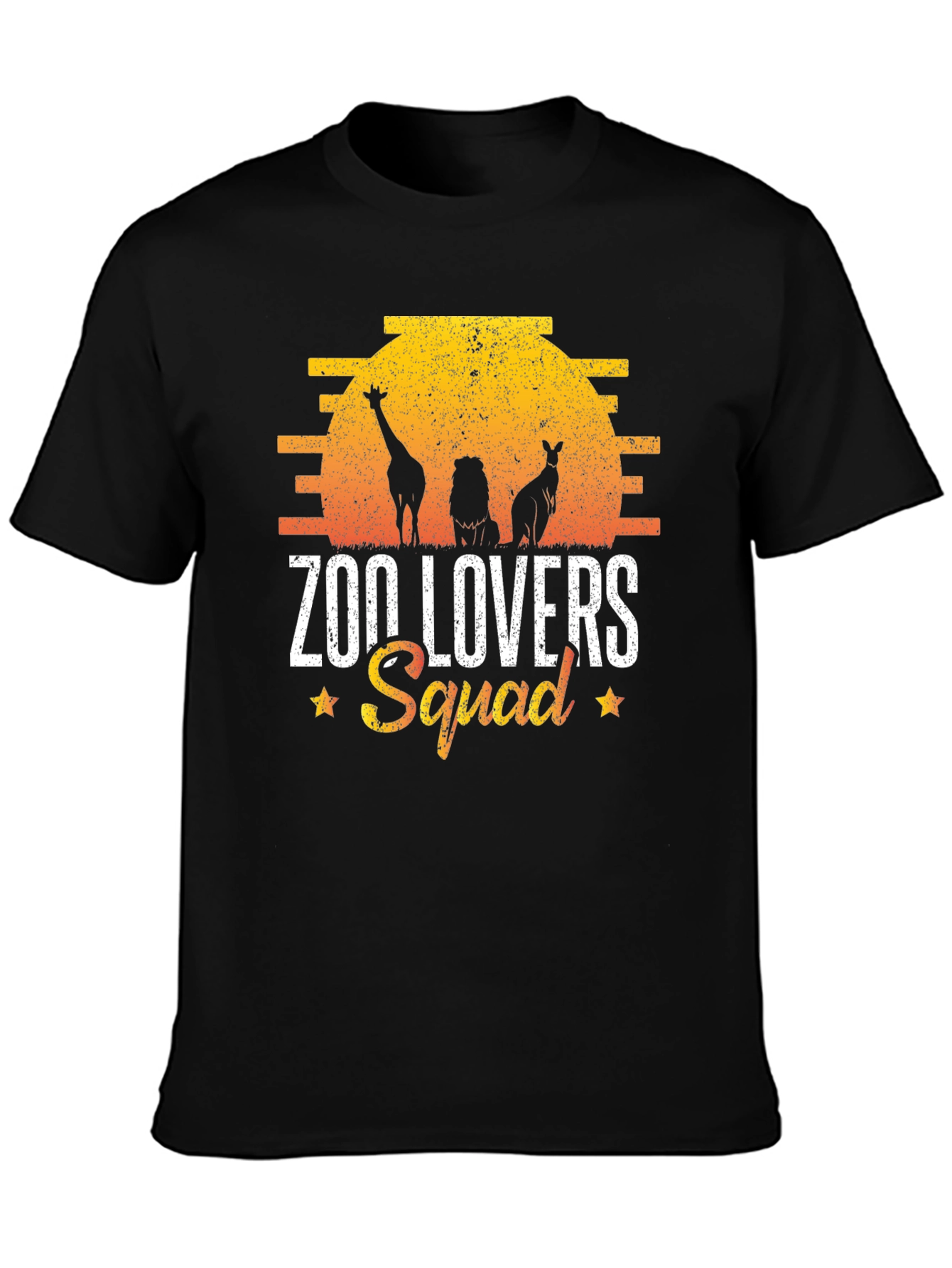 Zoo Lovers Squad Graphic T-Shirt