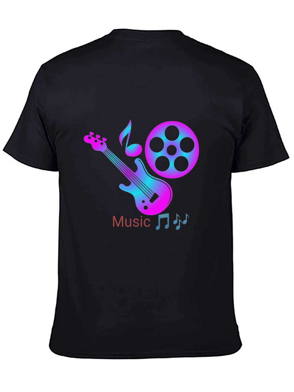 Music Themed Graphic T-Shirt
