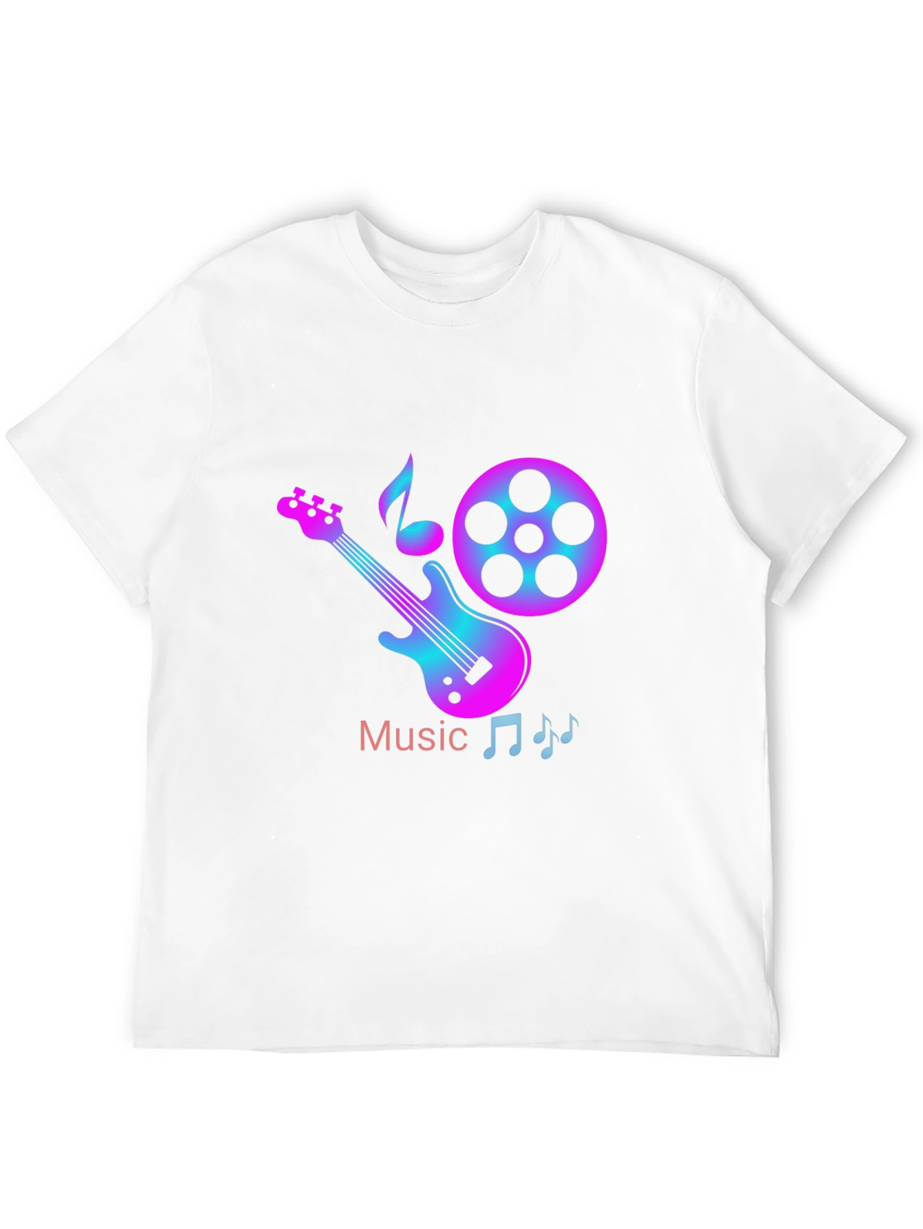Music Themed Graphic T-Shirt