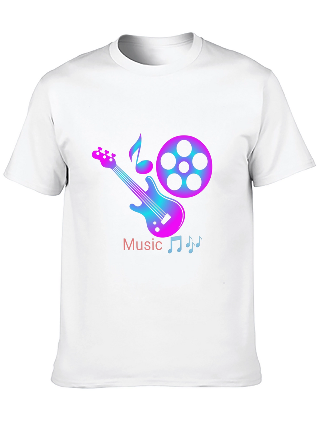 Music Themed Graphic T-Shirt