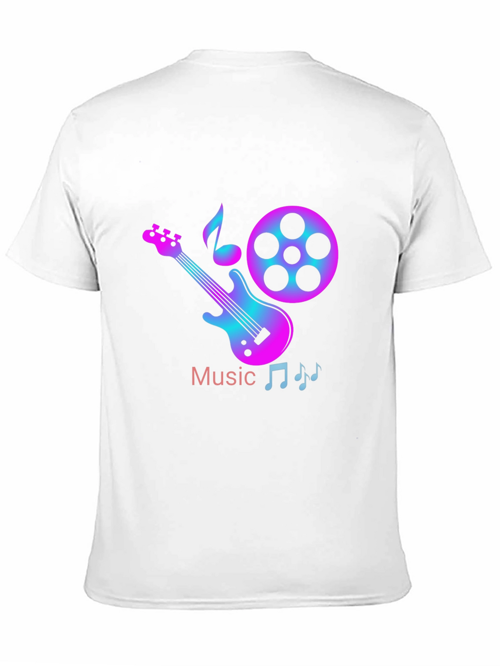 Music Themed Graphic T-Shirt