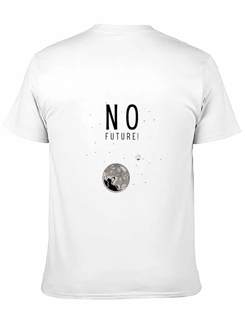 No Future Graphic Print T-Shirt