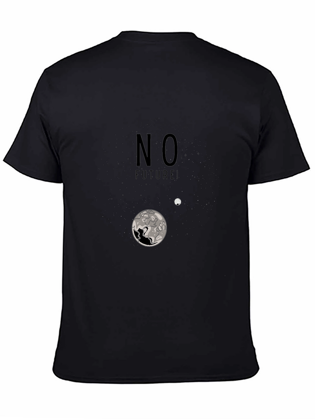 No Future Graphic Print T-Shirt