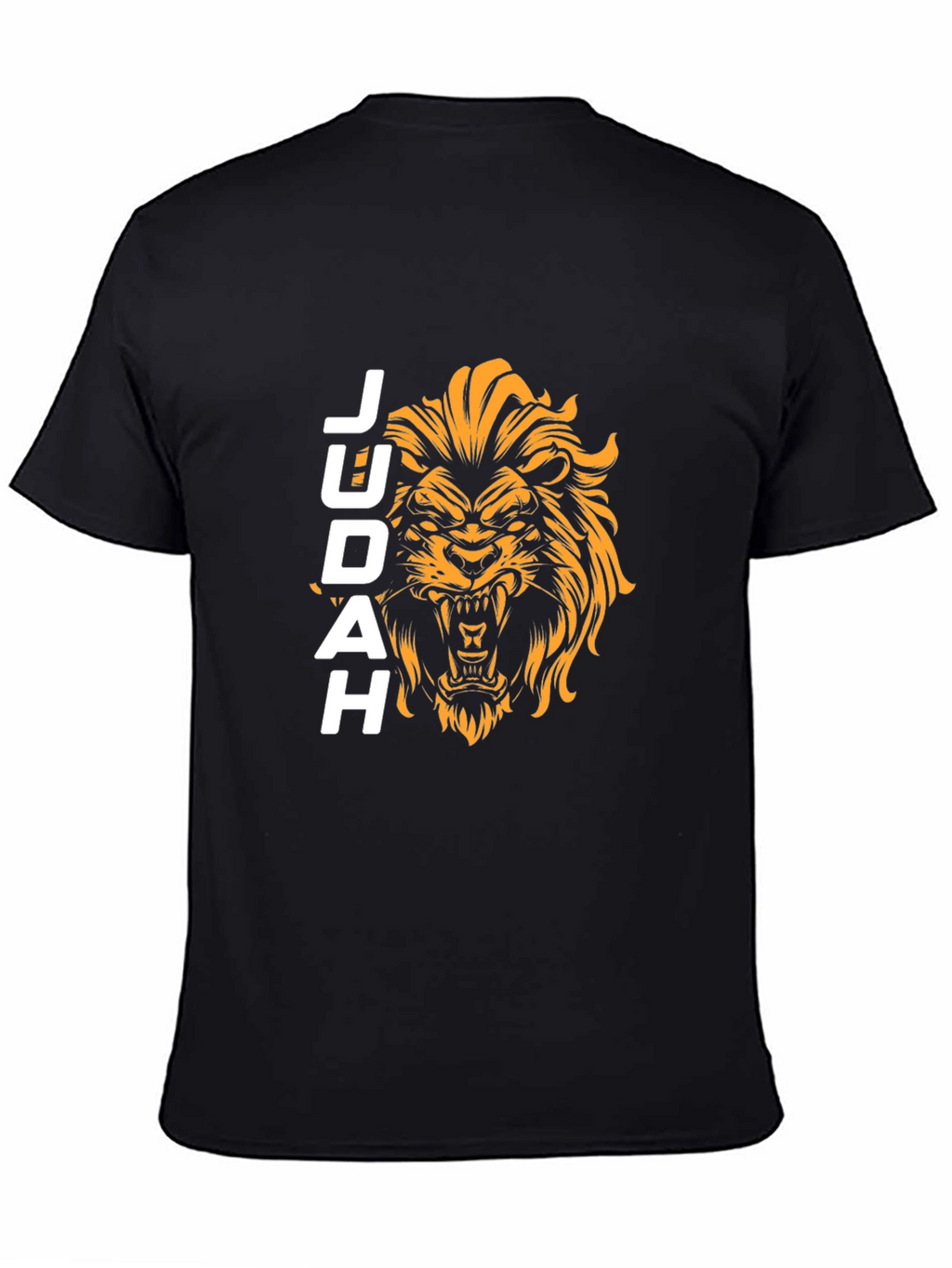 Judah Lion Graphic T-Shirt - Black