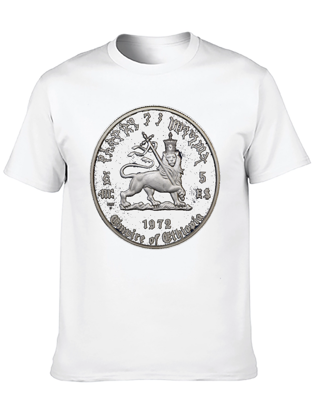 Ethiopian Lion T-Shirt - Black