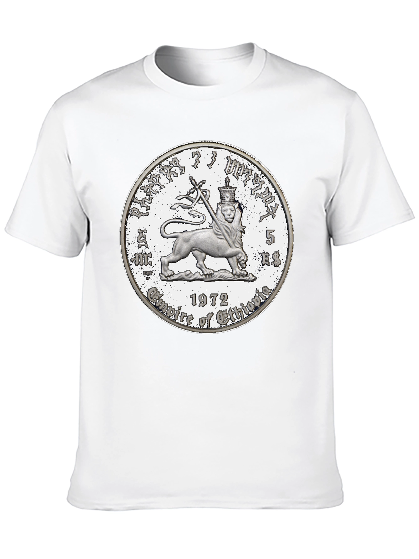 Ethiopian Lion T-Shirt - Black