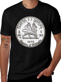 Ethiopian Lion T-Shirt - Black