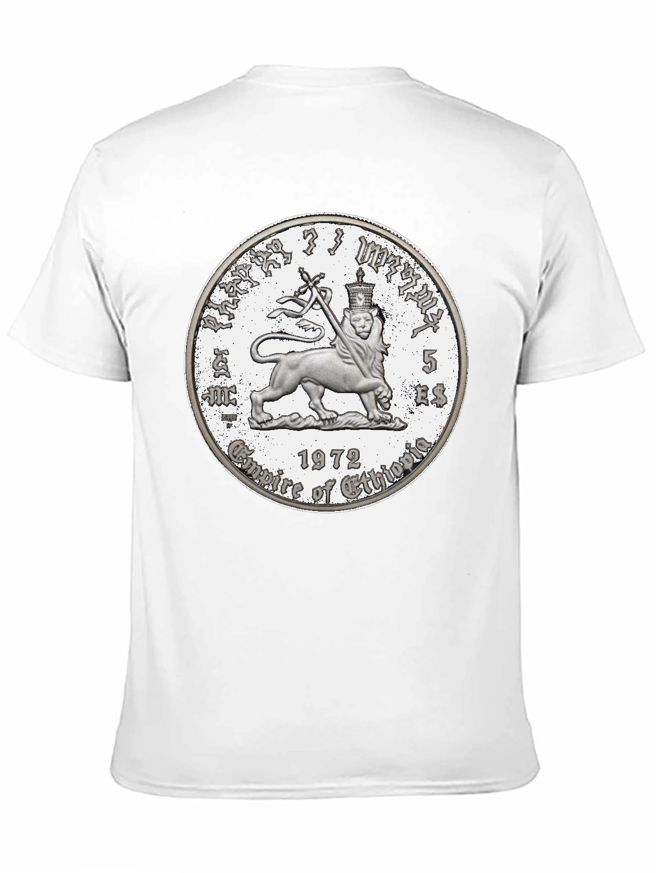Ethiopian Lion T-Shirt - Black