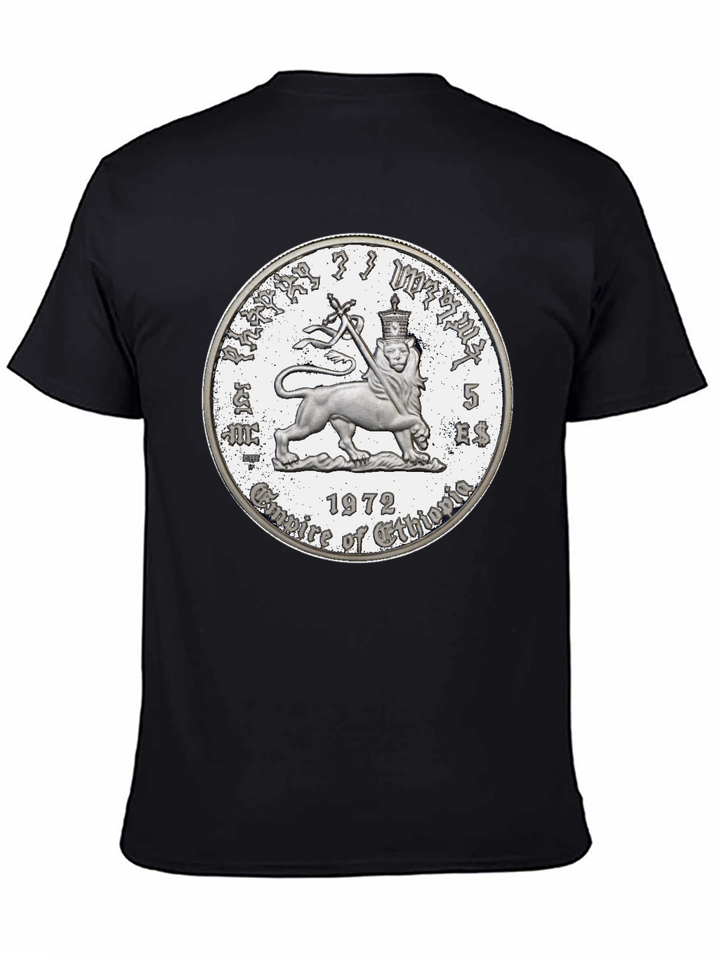 Ethiopian Lion T-Shirt - Black